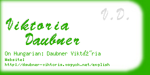 viktoria daubner business card